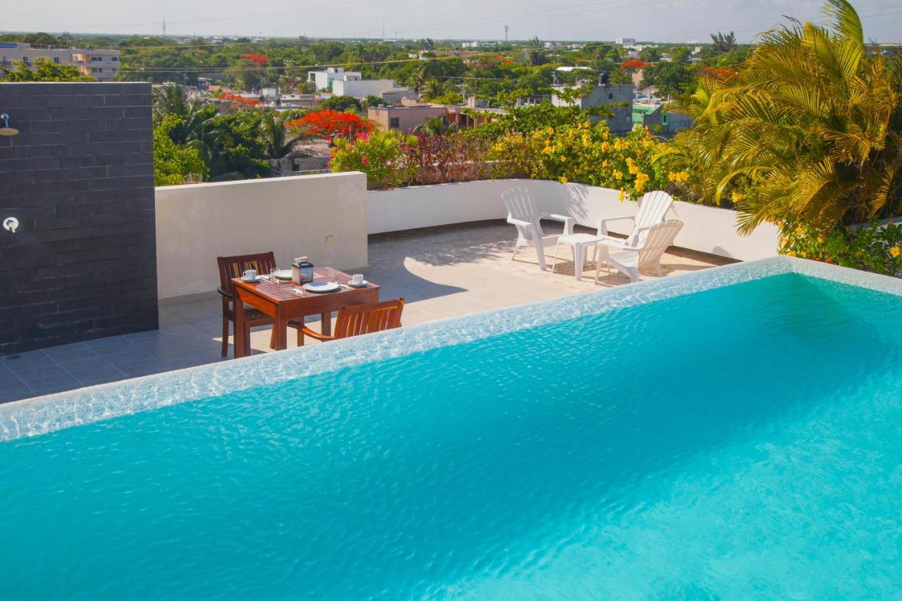 Angelo'S Hotel Playa del Carmen Bagian luar foto