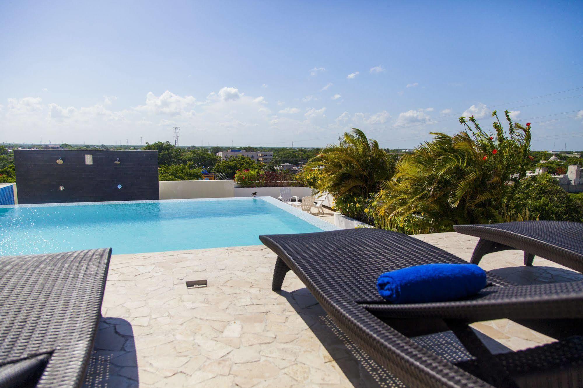 Angelo'S Hotel Playa del Carmen Bagian luar foto