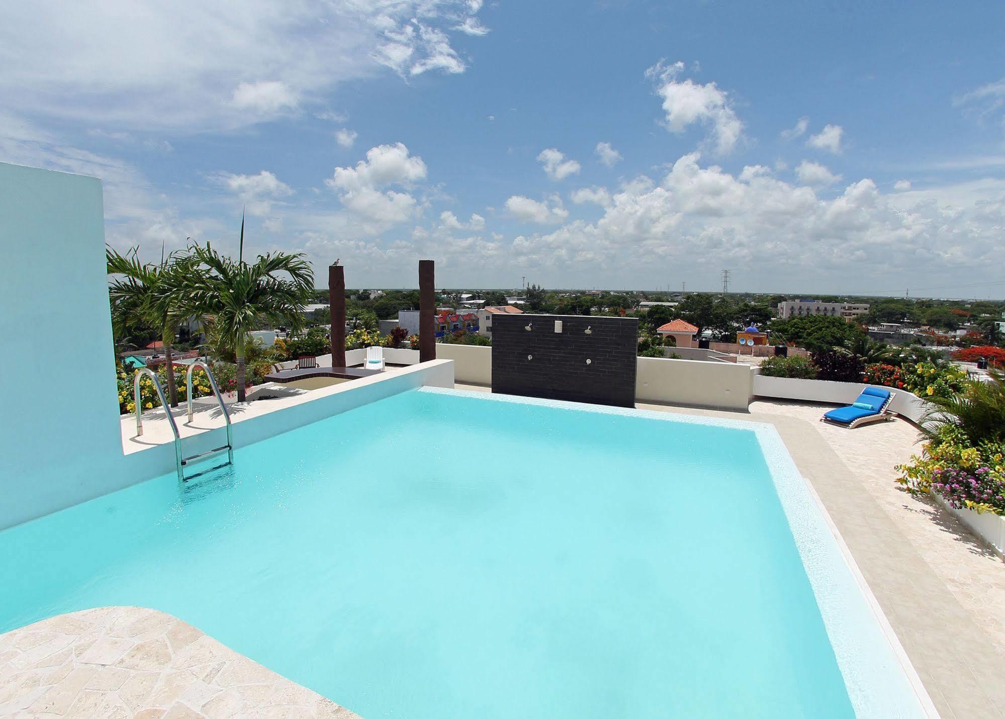 Angelo'S Hotel Playa del Carmen Bagian luar foto